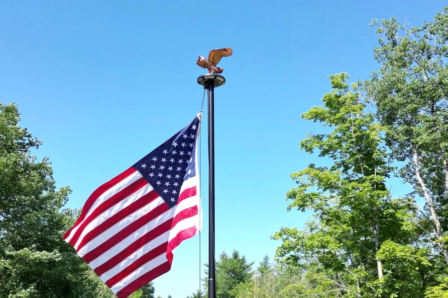 Flag Pole Eagle Toppers