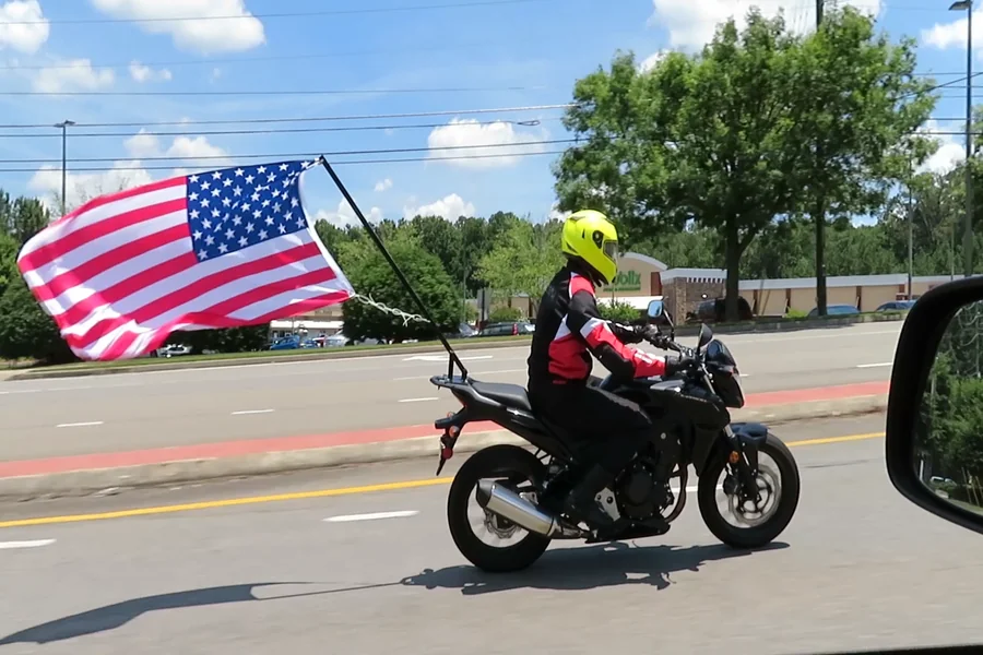 Motorcycle Flag Pole Toppers