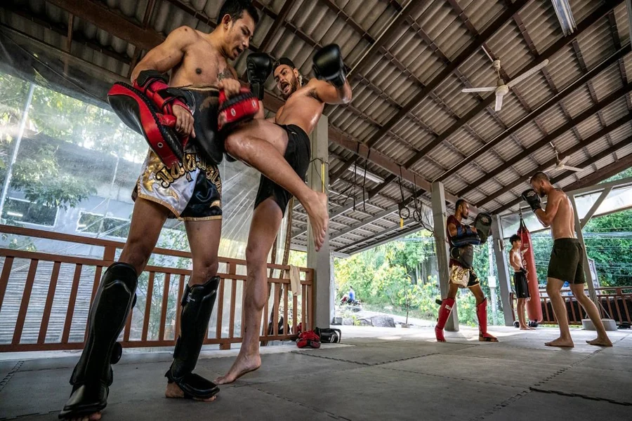 Muay Thai in Thailand for Workout