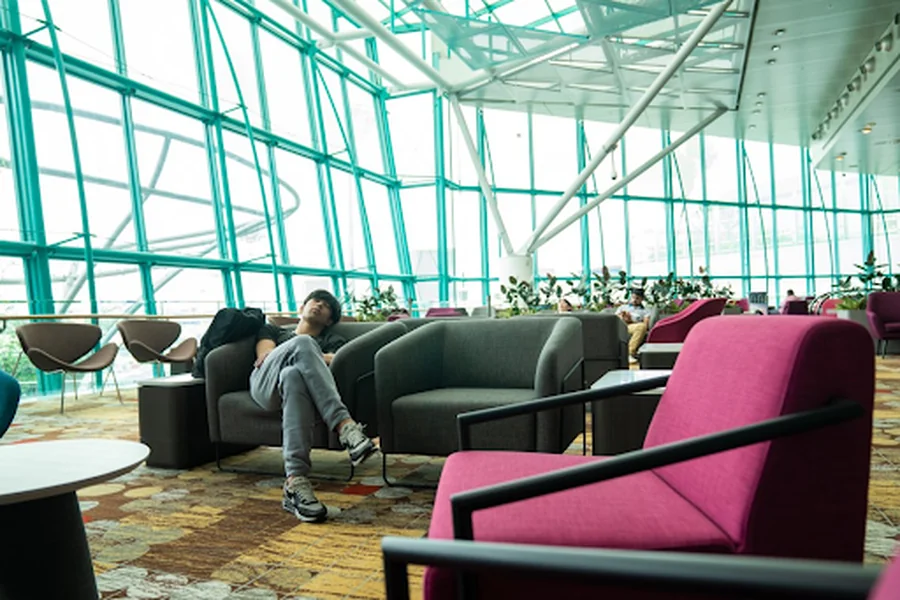 Changi Airport Snooze Lounge Where to Rest Between Flights