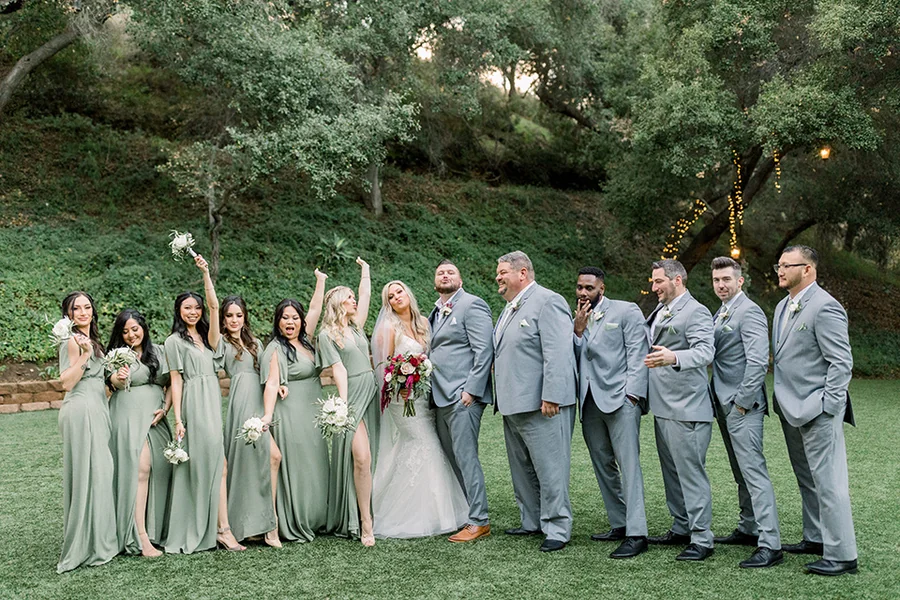 Sage Green Formal Dress For Wedding